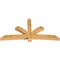 Ekena Millwork Davenport Rough Sawn Timber Gable Bracket, Western Red Cedar, 96"W x 48"H x 6"D x 6"F, 12/12 Pitch GBW096X48X0606DAV00RWR - alternate 3